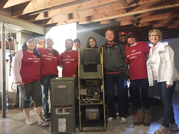 Littleton Heating and Air Conditioning - Giving Back with Lennox Feel the Love